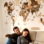 Mapa Del Mundo Smokey | Enjoy The Wood